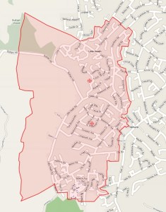 Original St Catherine's Boundaries