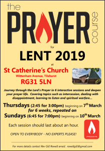 The Prayer Course for Lent 2019