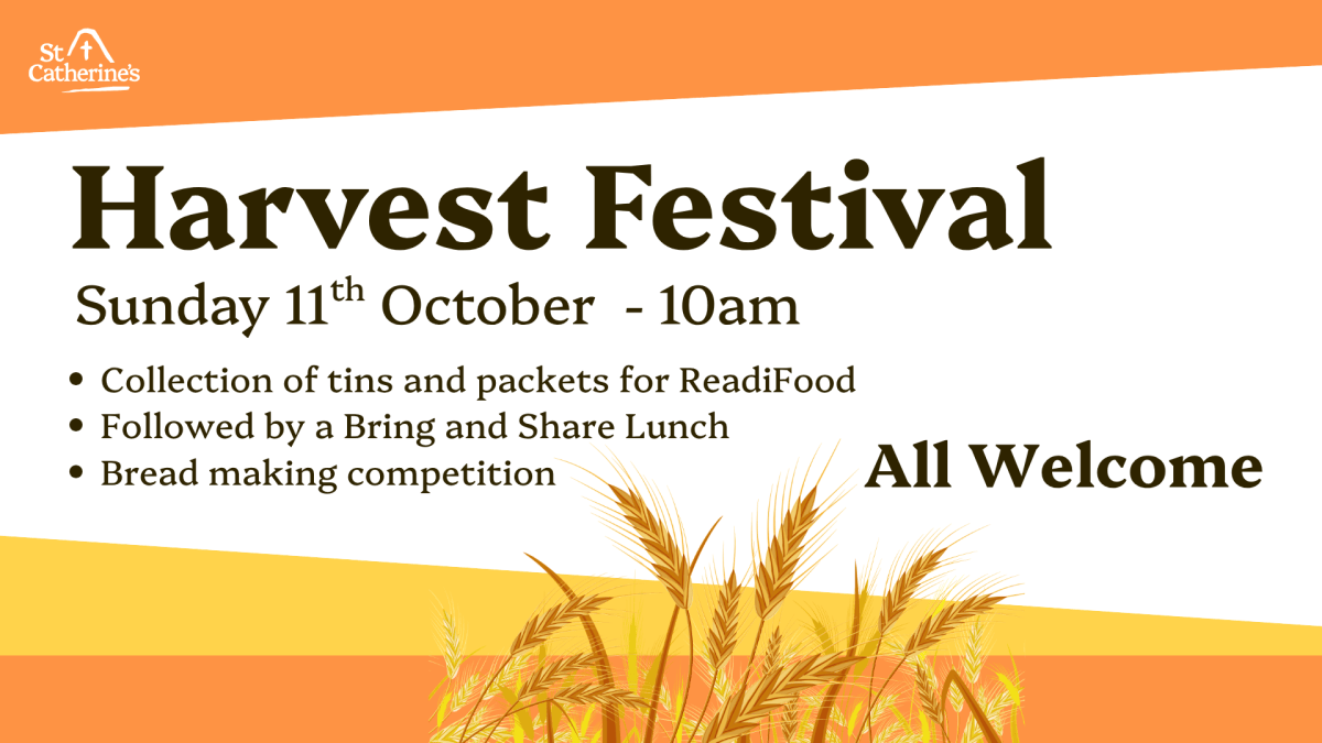 Harvest Festival Service – Sunday 11th&nbsp;October
